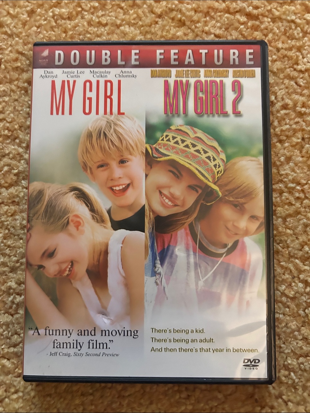 My Girl / My Girl 2 Double Feature DVD - White, Red, Pink